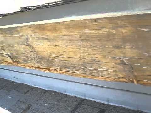 Barge rafter dry rot repair using System Three EndRot kit