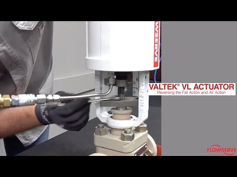 Remove and Reinstall a Valtek VL Actuator on a MK1 Control Valve