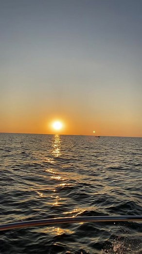 sunset on the boat@ami.francis