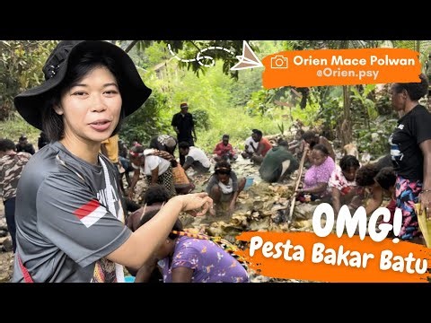 Pesta Adat Bakar Batu di Papua