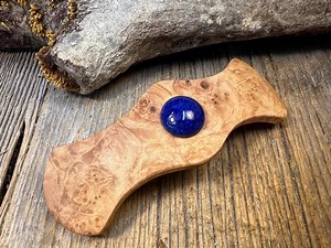 Barrette à cheveux en bois/bois : loupe d'érable piqué de qualité galerie AAAAA (moyenne) - Etsy France