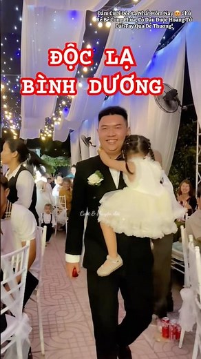 The Most Unique Wedding Today 😍 Groom Carries Princess, Bride Walks Hand in Hand with Prince #wed...