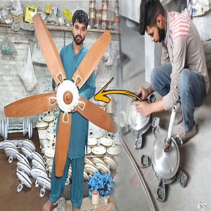13M views · 67K reactions | The most technique skills work how to make fan in factory | Just for fun | Facebook