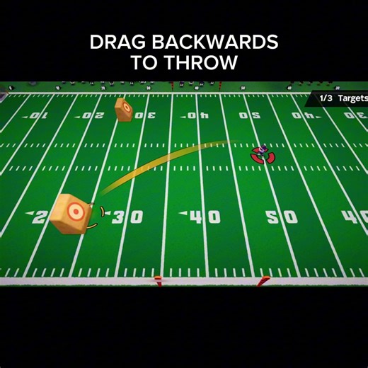 New to the game? Learn the basics before you play 🏈📲 This tutorial gives you a glimpse of our practice drills, where you'll learn how to throw, kick, and run the ball before your first game!
