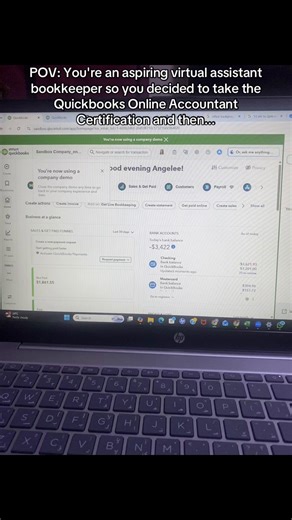 Becoming a Virtual Assistant Bookkeeper: A Quickbooks Journey