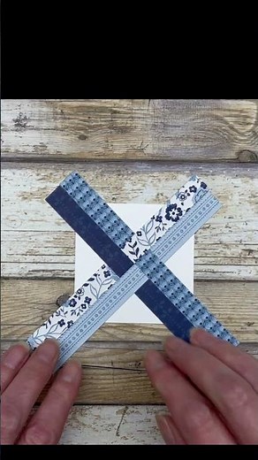 Easy Quilter's Star for Card Making #shorts #diy #cardmakingtechnique #uniquecard