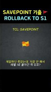 SQLD Past Questions | Complete Guide to TCL Commands COMMIT ROLLBACK SAVEPOINT