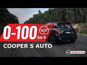 2019 MINI Cooper S (auto) 0-100km/h & engine sound