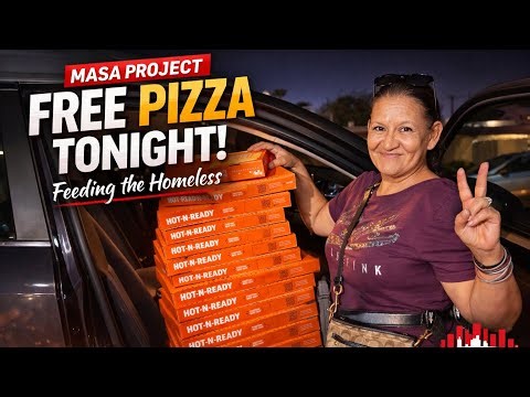 Pizza for the Unsheltered and Families in Phoenix !! ❤️❤️