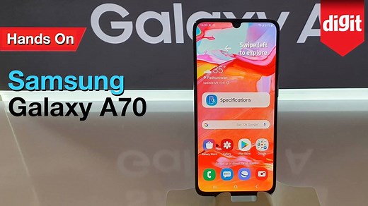 32K views · 493 reactions | Here's a quick look at the new Samsung Galaxy A70 smartphone. | Digit | Facebook