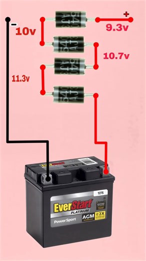 TechElectronic Bhai | 12V to 9V DC Converter ⚡ | Simple Voltage Reducer Circuit Diagram 😲 | Electronics Trick #video #like4like #reels #like #explorepage 12v... | Instagram