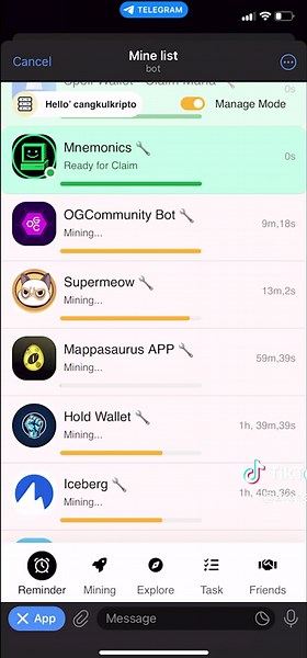 Mining Airdrop Telegram Bot: Tool for Effortless Airdrop Mining