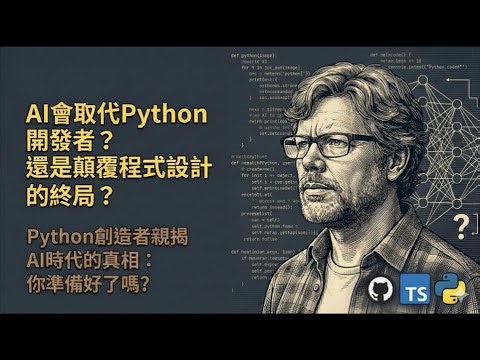 Python 作者談 AI 時代的語言未來與程式開發趨勢