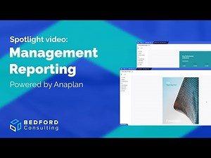 Demo Video: Management Reporting