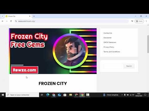 Earn Free Gems in Frozen City!