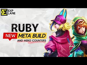 Ruby 2025 New META Build and Best Hero Counters | Mobile Legends
