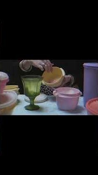 Tupperware party #asmr #tingles