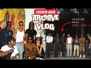 THE SHOCKING Reality Of Fashion Week | NYFW Archive Vlog pt. 1