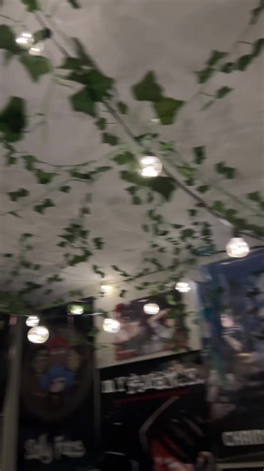 It actually makes my day remembering I have string lights #warmlight #cozyroom #roomdecor #roomideas #fyp