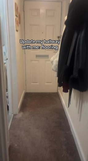 Easy Vinyl Plank Flooring Update for Your Hallway