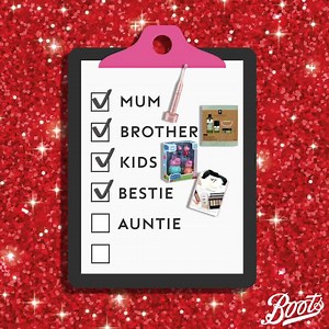 Find thoughtful gifts for everyone on your Christmas list with our personalised gift finder. | Boots UK