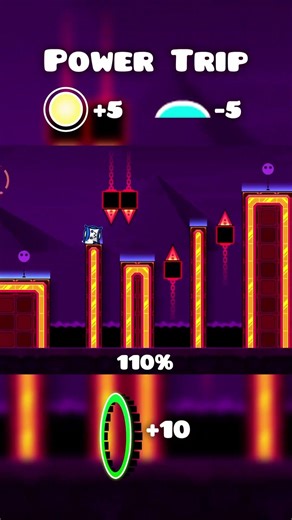 Power Trip Speed Modifiers #geometrydash