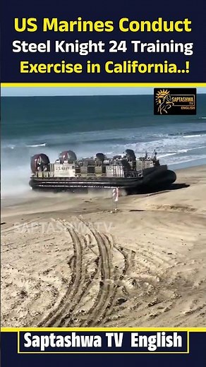 US Marines Conduct Steel Knight 24 Training Exercise in California
