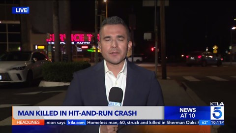 Sherman Oaks deadly hit-and-run investigation