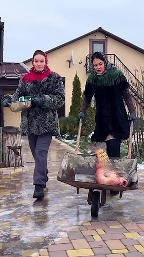 Victoria in the kitchen on Reels