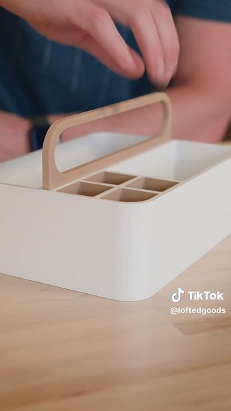 Satisfying 3D Printed Caddy Assembly | Unique Desk Decor