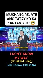 1.6M views · 36K reactions | Relate na relate talaga mga lasenggong tatay natin sa kantang to藍 #liamtv #ayamtv #viral #funny #myway #parody | Liam TV | Facebook
