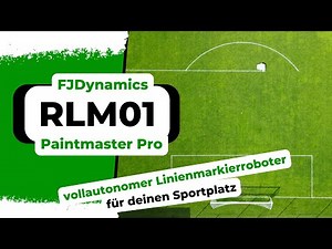FJDynamics RLM01 Paintmaster Pro | Linienmarkierroboter | perfekt für Sportplätze ⚽️