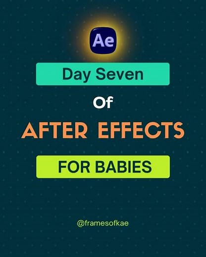 Day 7 of After Effects | Light Sweep Effect