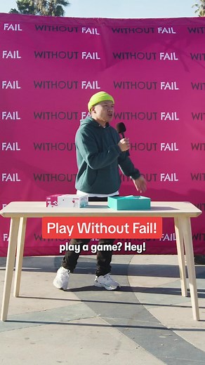 How many attempts would this take you? We asked people on the street to try easy challenges made horribly difficult by their friends. #withoutfailgame