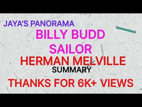 BILLY BUDD SAILOR BY HERMAN MELVILLE SUMMARY