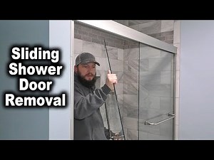 How to Remove Sliding Glass Tub Shower Doors | Delta