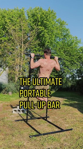 The ultimate portable pull-up bar from @gravity.fitness - assembled in less than 3 minutesi! Use the code BODYWEIGHTDUDE for 10% off everything #calisthenics #pullups #chinups #chinuptips
