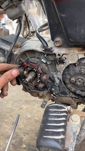 Gutka coil replacement #honda #everyone #foryou | Online Bike Solution