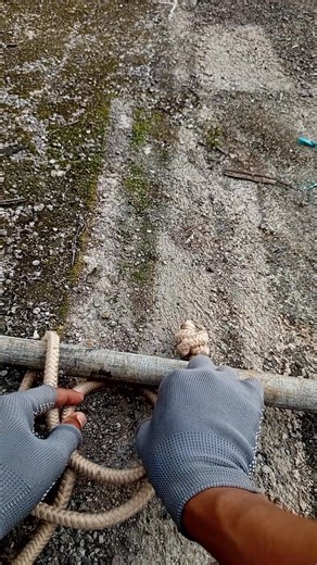 How to remove a caught rope #knot #rope | Neuiez