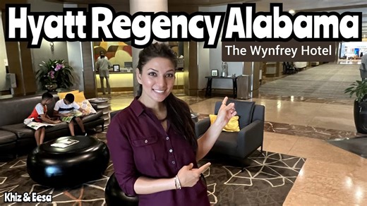 Hyatt Regency Alabama, The Wynfrey Hotel Full Tour (with a mall)