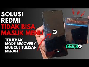 How to Fix Redmi Cant Load Android System Data Corrupt || Redmi A3 Stuck in Recovery