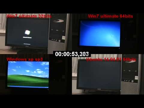 Windows 7 vs Windows Xp vs Ubuntu 14.