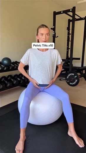 Routine you can use to help prepare for labor using your birth ball.