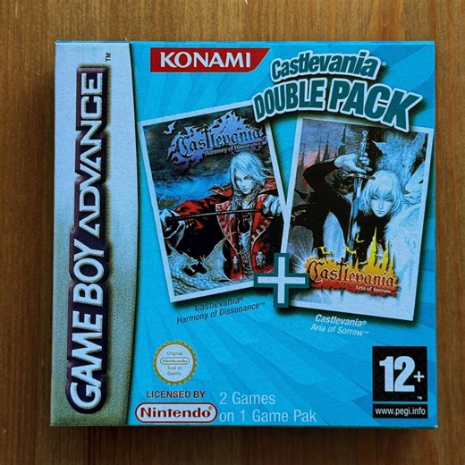 Castlevania Double Pack Box - Gameboyadvance GBA - Etsy