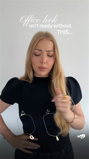Polished, pretty, and perfect for the office—see how we style Lovisa necklaces for work. | Lovisa
