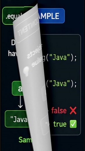 Java == vs .equals() 🔥 Most Asked Java Interview Question Explained