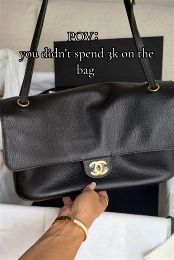 I can never resist a perfect oversized bag🥹#unboxingchanel #luxurybag #chanelbag #chanel26s #chanelmaxi #maxibag #chanelcfbag #fyp #chaneltotebag