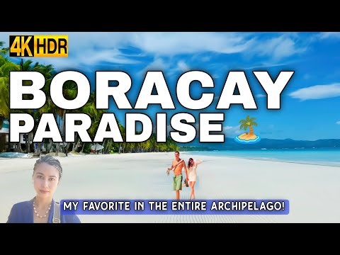 This Is Why Boracay Is Famous | White Beach Walking Tour In 4K HDR | Philippines