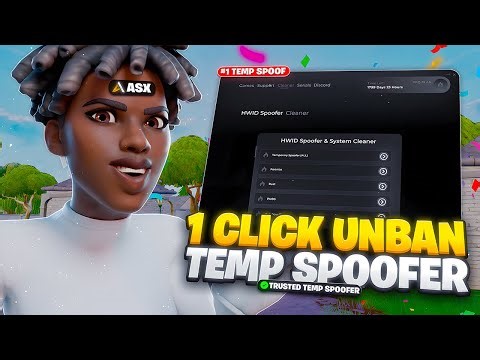 I Found The BEST HWID Spoofer! (One Click Unbans ANY Game) FORTNITE VPN KICK FIX