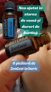 #ZenGest Încă o dată ne-a salvat Zengest-amestecul de uleiuri pentru digestie. În seara aceasta nepoțelul a vomitat și avea dureri de burtică. L-am masat cu o picătură de ZenGest în buric și și-a revenit ca prin minune. #ZenGest are multe alte beneficii, și anume: ☑️ Ajută în cazul inflamației intestinelor. ☑️ Stimulează colonul. ☑️ Elimină gazele, balonarea și colica abdominală. ☑️ De folos când avem probleme de stomac, durere sau arsuri. ☑️ Ajută în caz de indigestie. ☑️ De ajutor atât pentru 